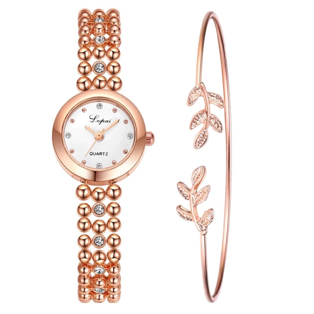 Ball chain Watch bracelet set - Picture 3 of 4